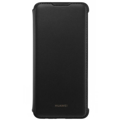 Кожени калъфи Кожени калъфи за Huawei Луксозен кожен калъф тефтер WALLET COVER оригинален за Huawei P Smart 2019 POT-LX1 черен